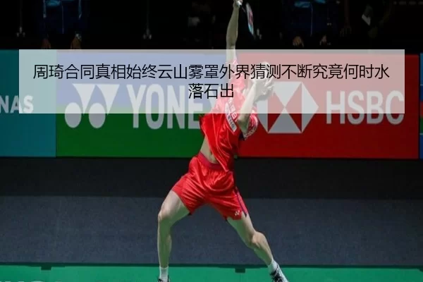 周琦合同真相始终云山雾罩外界猜测不断究竟何时水落石出